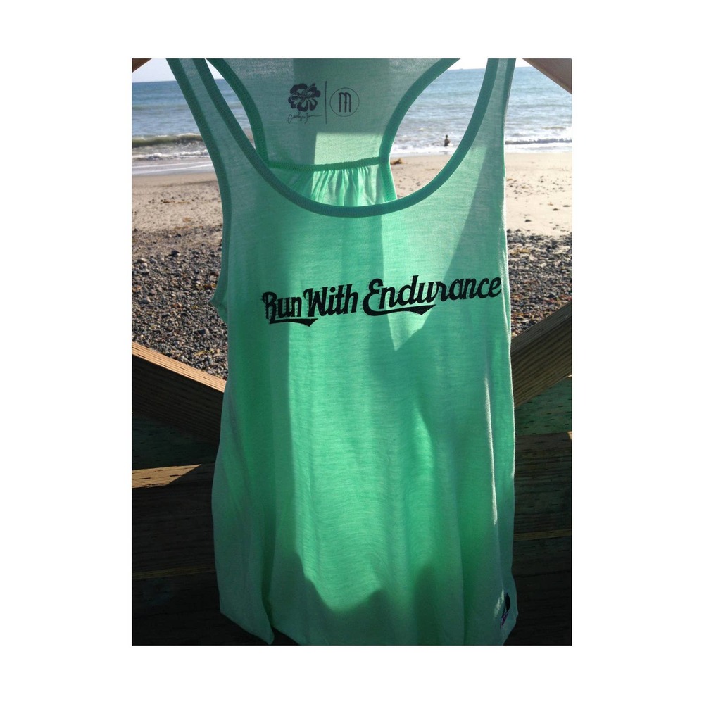 Christian "Run with Endurance" Tank Top